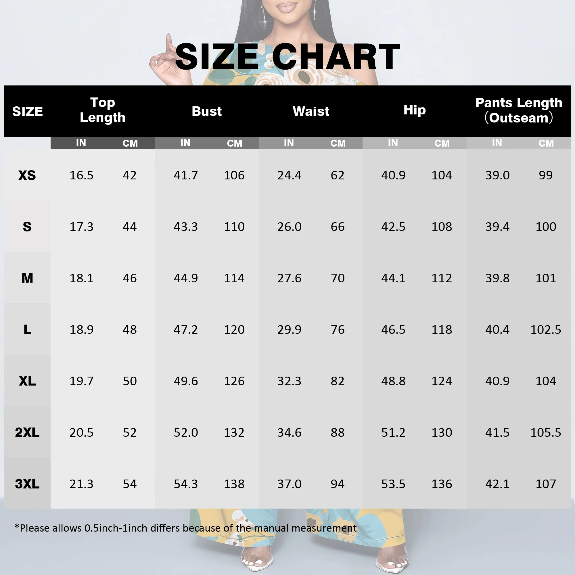 Women's Summer 3D Fashion  Casual  Printed Sloping Shoulder Set Two-Piece Set