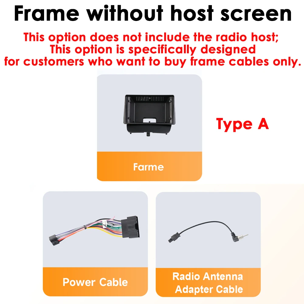 Hizpo 8-Core Android 14 Intelligente autoradio voor Ford Transit/Tourneo Courier 2013-2021 CarPlay 4G BT met Qualcomm Snapdragon 6115
