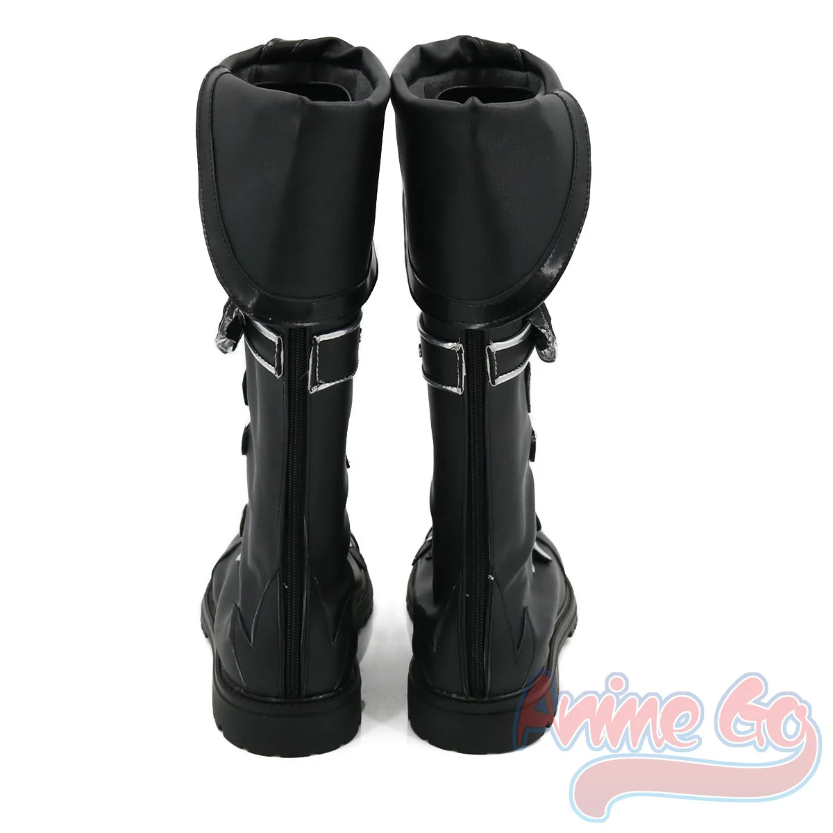 Genshin Impact Diluc Ragnvindr Cosplay Chaussures Bottes, Jeu, Version Noire, C00102