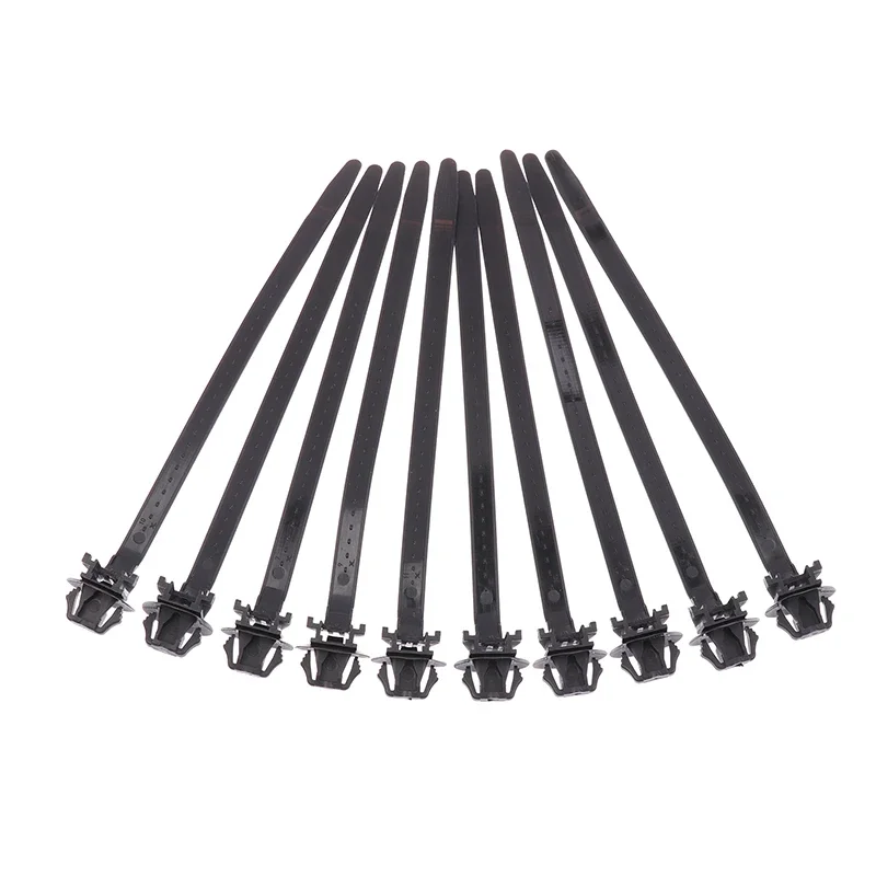 M8 Hole Removable Threaded Nylon Plastic Vehicle Motocycle Cable Tie Car Harness Retainer Clip Push Mount Auto Fasteners ﻿