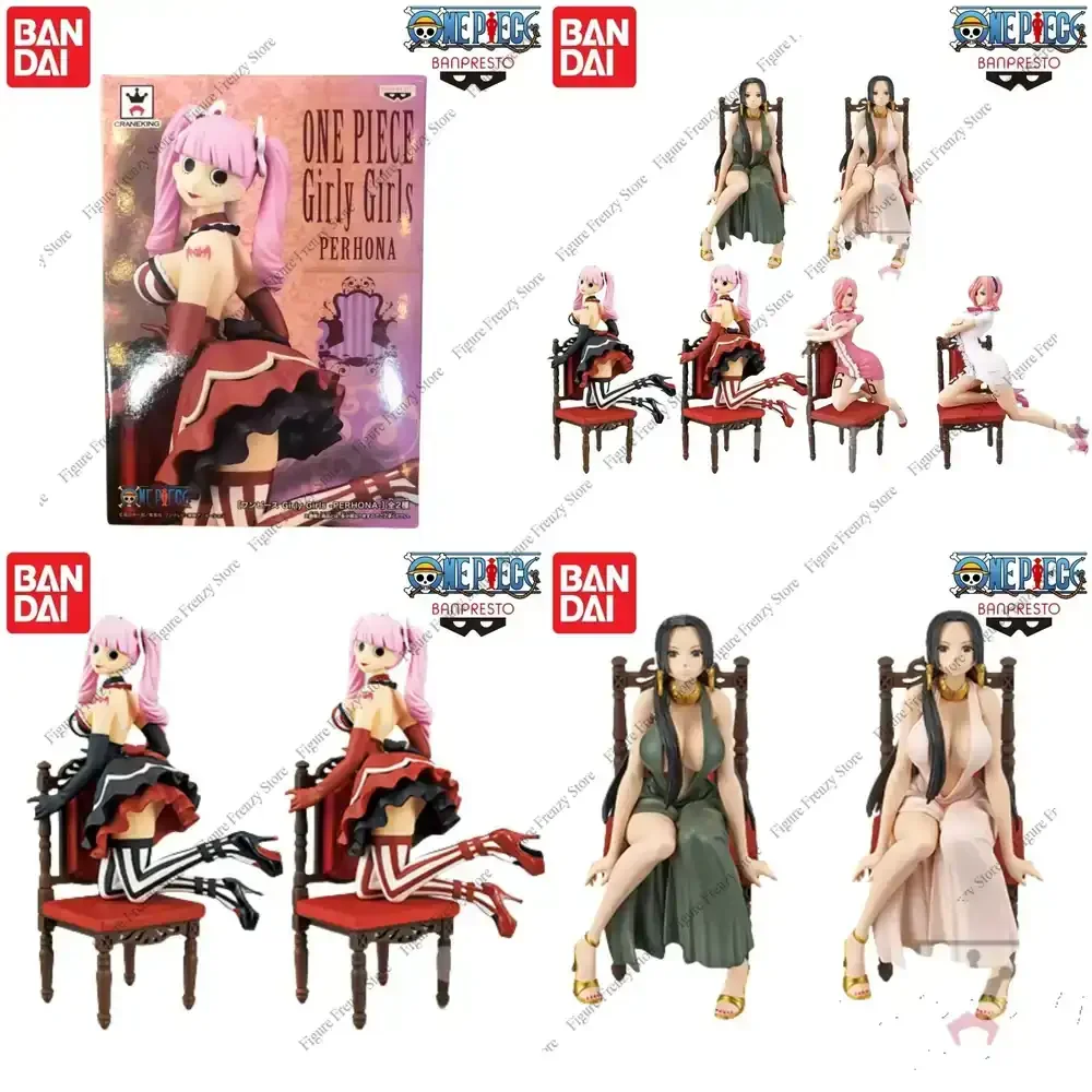 

Special Offer In Stock Original 100% Bandai Anime Action Figures Toys for One Piece Boa Hancock Perona Reiju Mol Toy Statue