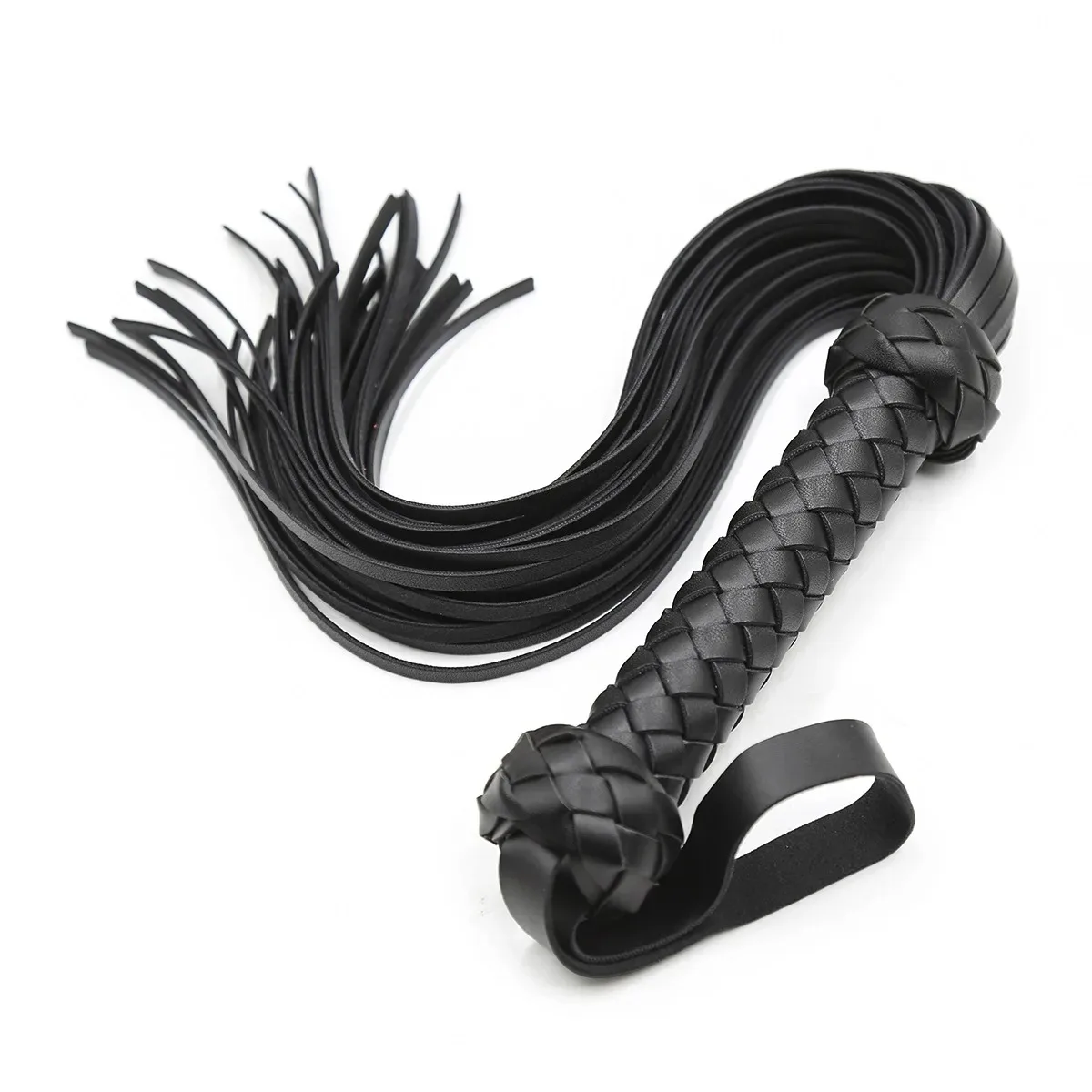 Adjustable BDSM Wrist Ankle Cuffs Restraint Kit Leather Flogger Spanking Paddle leather whip SM Erotic Toy Set For Adult Couples view 4