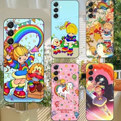 Cute Rainbow B-Brite  Phone Case For Samsung S21,S22 Ultra,S20,S30 plus,S22 plus,S23,S30 ultra 5G Silicone Cover