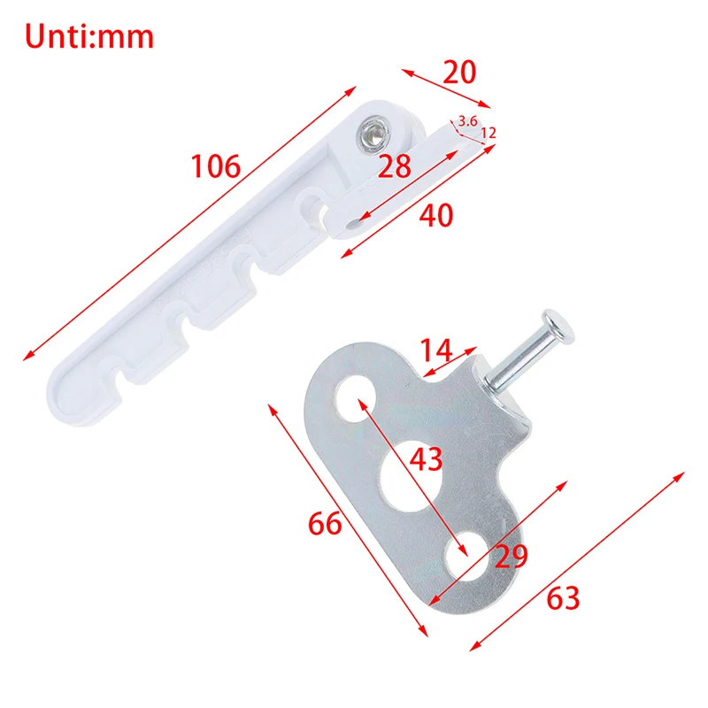 مزلاج محدد النافذة قابل للتعديل، دعامة الرياح، بابية سدادة موضع البقاء #6