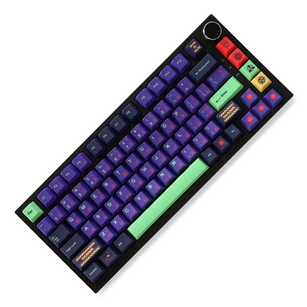 GMK Japanese CYL Shinseiki Keycaps PBT 130 Keys Dye-Sub Cherry Profile Keycaps for 61/87/104/108 Mx Switch Mechanical Keyboard