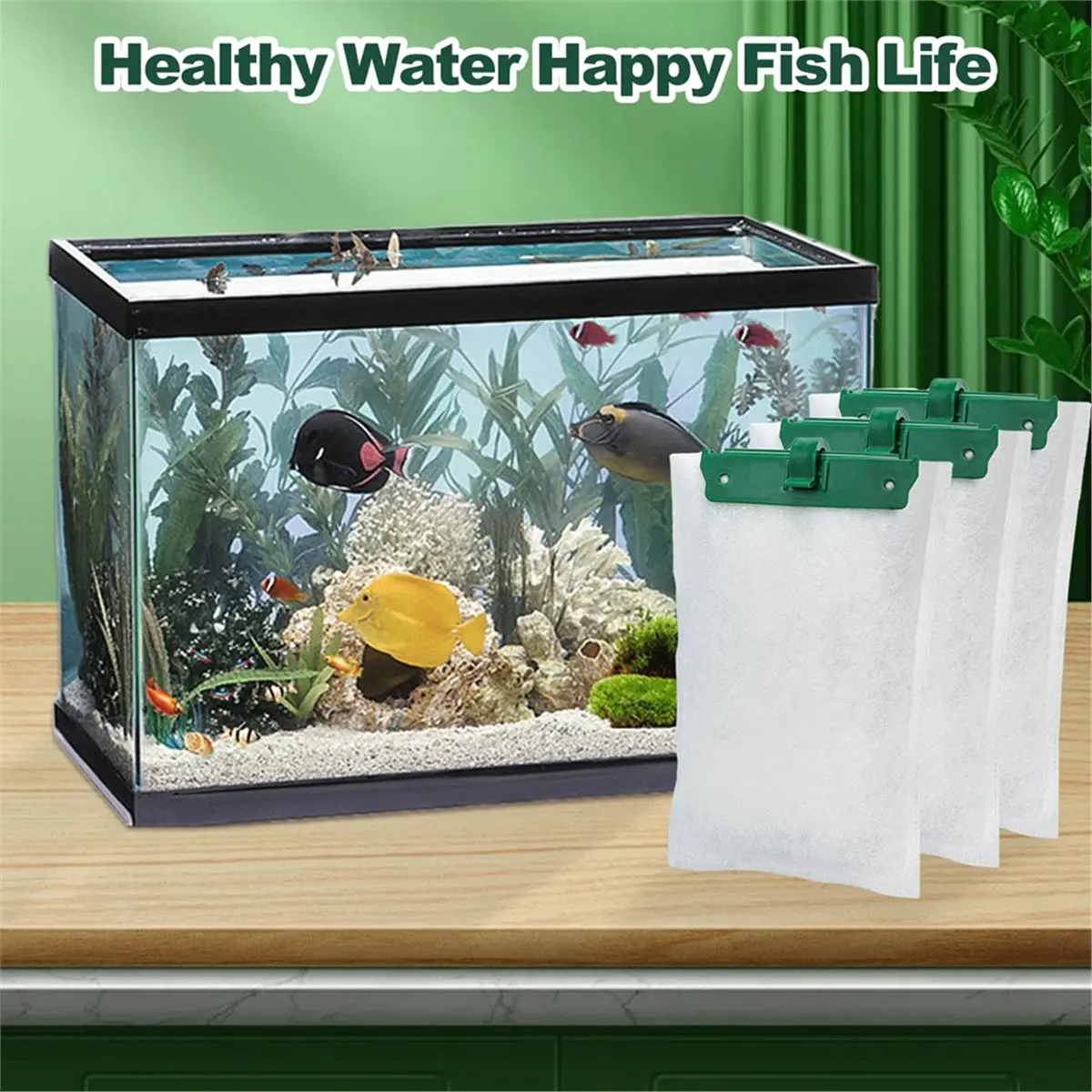 New Arrival 16PCS Medium Filter Cartridges Compatible with Tetra Whisper Bio-Bag Filter Cartridges Medium for 10i IQ10 PF10