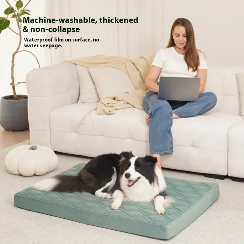 Estera protectora para perros, estera impermeable extraíble y lavable para gatos, cálida para invierno, accesorios para perros para dormir en las cuatro estaciones