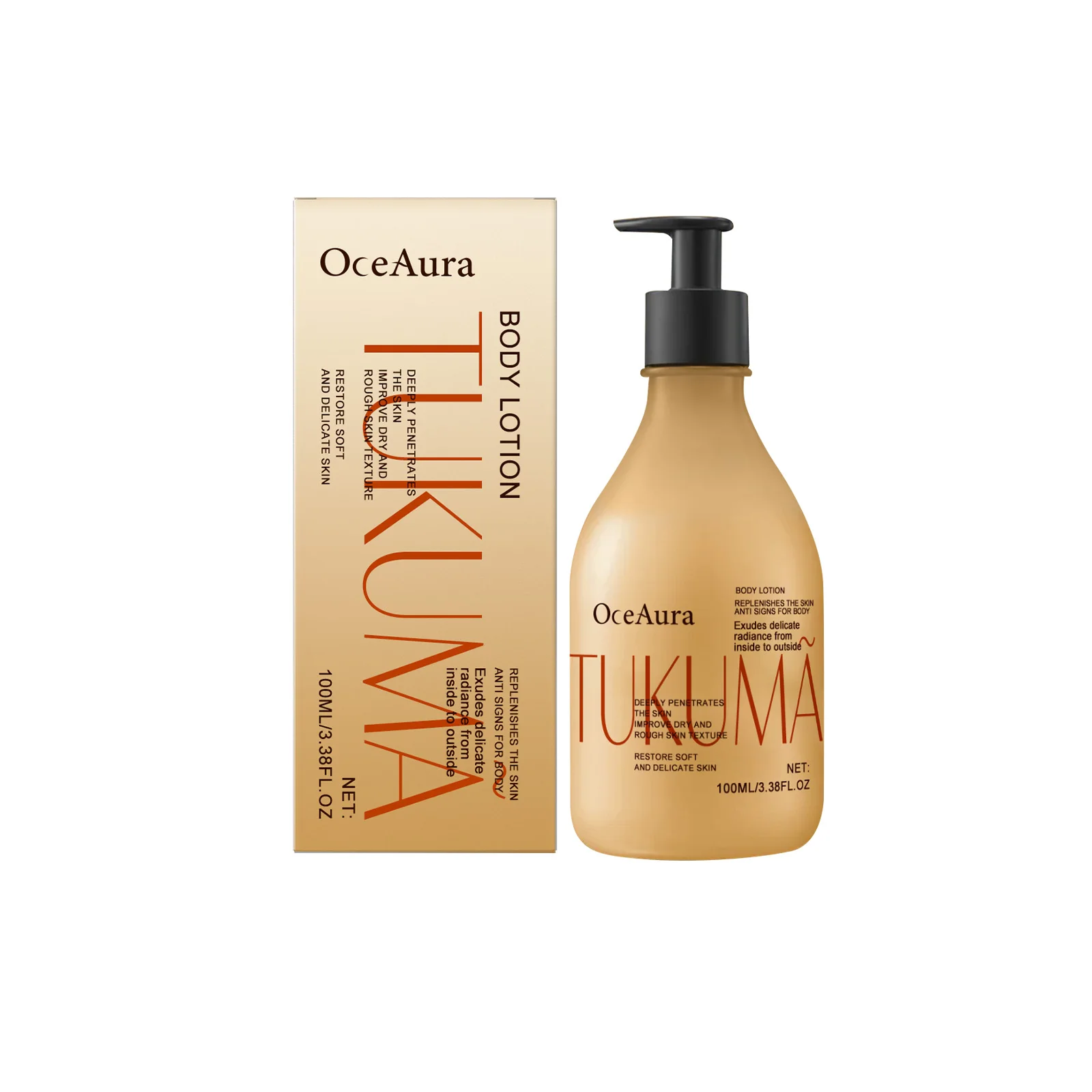 

Deep Hydration Body Lotion - Intense Moisturizer for Very Dry Skin, Fast-Absorbing Formula Restores Softness & Radiance, 100ml