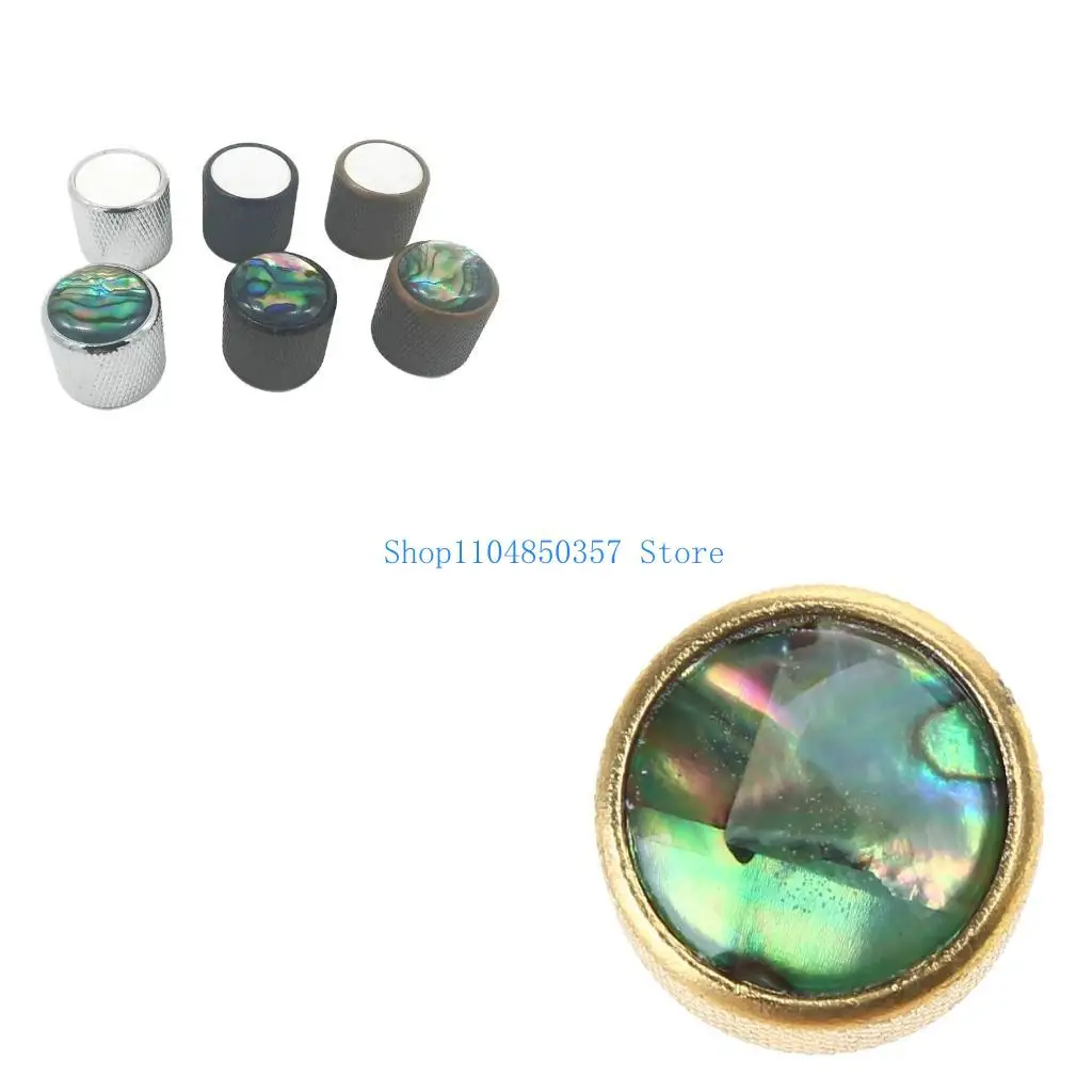 5ASD غيتار باس مقابض الأجزاء المعدنية التحكم في المقبض المقبض في المجلد وحدة التحكم في مقابض القبة #1