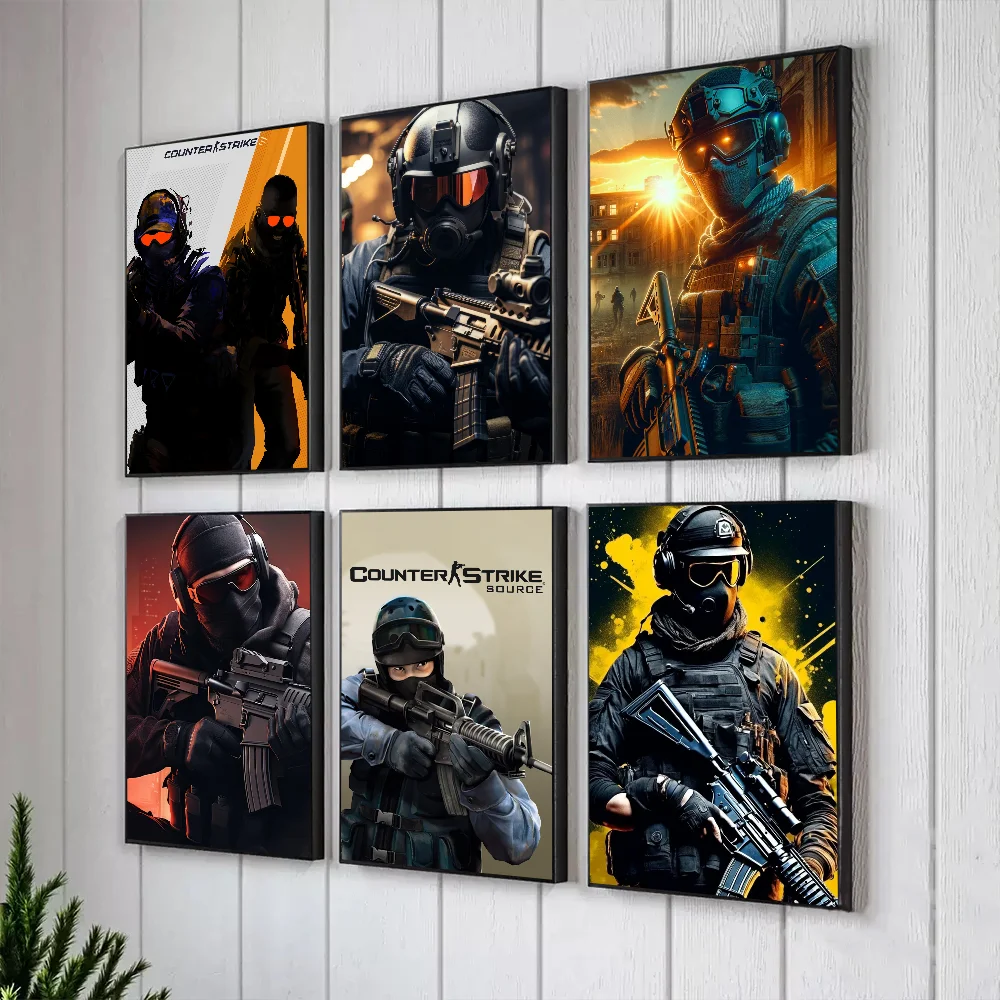 Game C-Counter S-Strike 2 Poster Prints Artwork festival Bedroom Club living room Home Deco