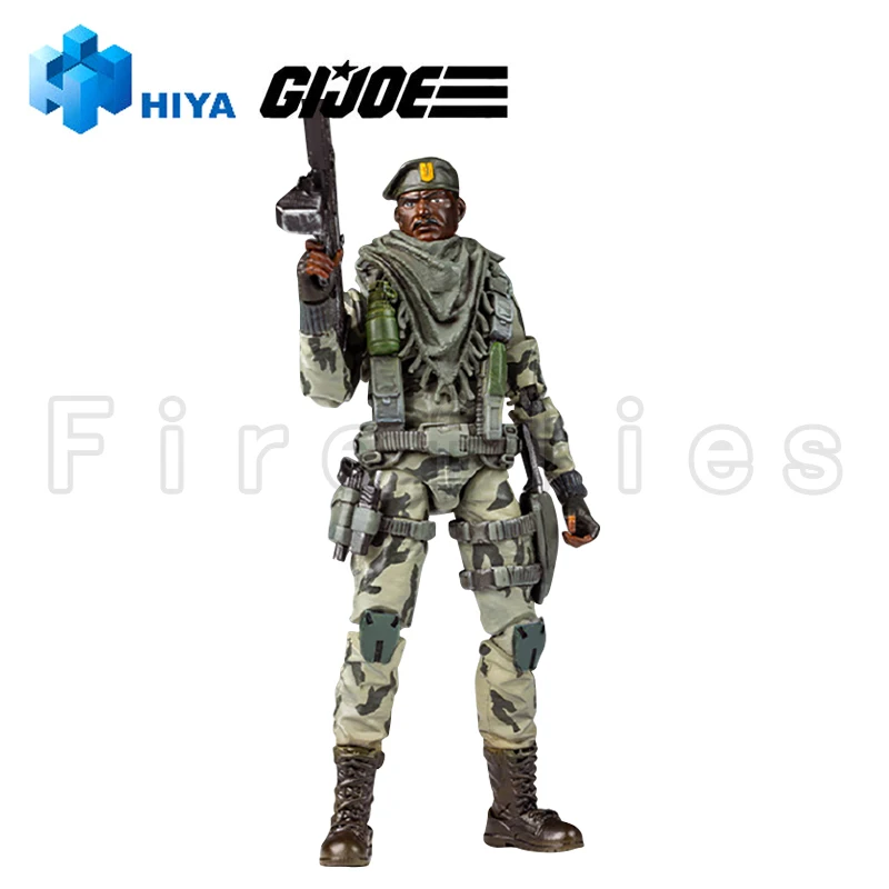 [สั่งซื้อล่วงหน้า] 1/18 hiya ตุ๊กตาขยับแขนขาได้4นิ้วสุดสวย MINI Series g. i. Joe Stalker โมเดลอนิเมะ gratis ongkir ของเล่น