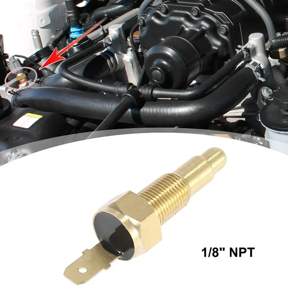 라디에이터 선풍기 온도 센서 스위치, 엔진 냉각 선풍기, 차량용 온도 센서 스위치, 1/8 인치 NPT, 210 도, 145 도 오프