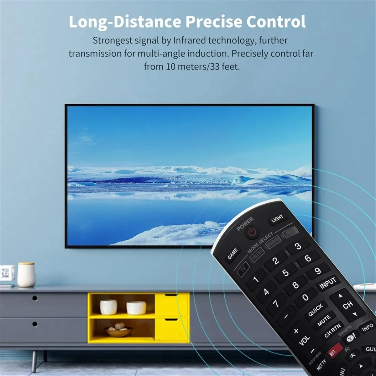 

[Венточный пакет] CT-90367 Замените пульт дистанционного управления для телевизора 42TL515 65UL610U 55TL515 32TL515U