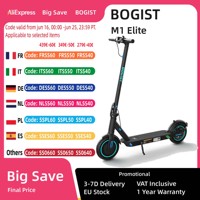 BOGIST M1Elite 250W Power Motor 36V 15AH Battery8.5inch Folding E-Scooter Off-road Electric Scooters
