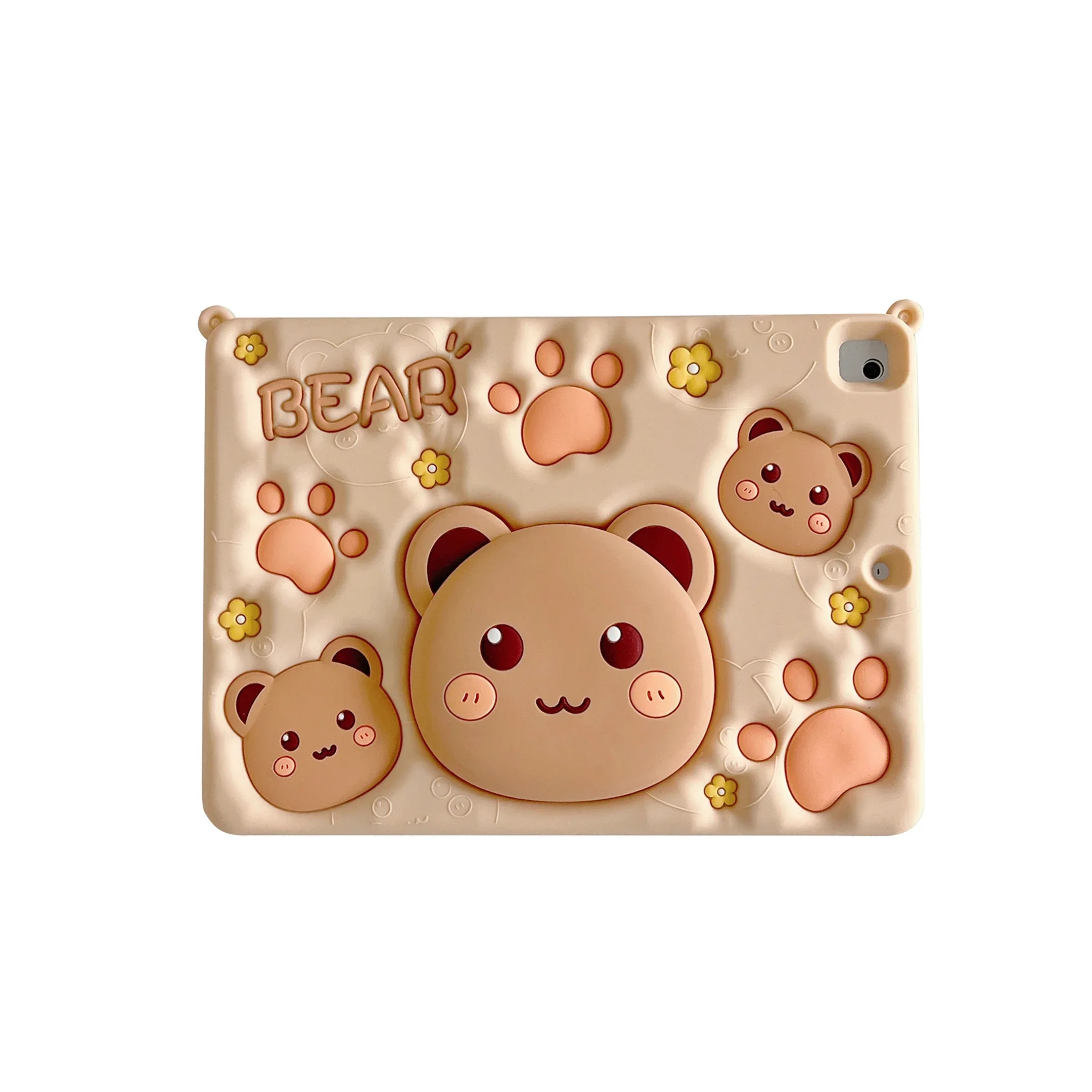 Etui dla dzieci do Samsung Galaxy Tab A 8.0 T290 A7 Lite 8.7 T220 A8 10.5 X200 S6 lite 10.4 P610 A9 X110 A9+ 11 X210 z podstawką Bear Stand — zdjęcie produktu 2