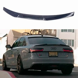 For Audi A6 C7 M4 style spoiler carbon fiber / Forged carbon rear spoiler trunk wing 2012 2013 2014 2015 2016