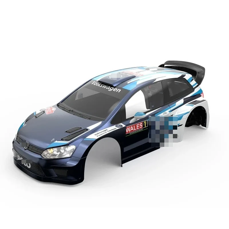 

MJX 10303 10304 1/10 Scale Drift Rally Car Body Shell with Light Kit Compatible with Citroën Volkswagen Models Replacement Part