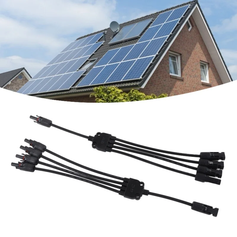 

Solar Connector Y Branch 1000V 50A IP67 Waterproof Parallel Adapter Splitter For Outdoor