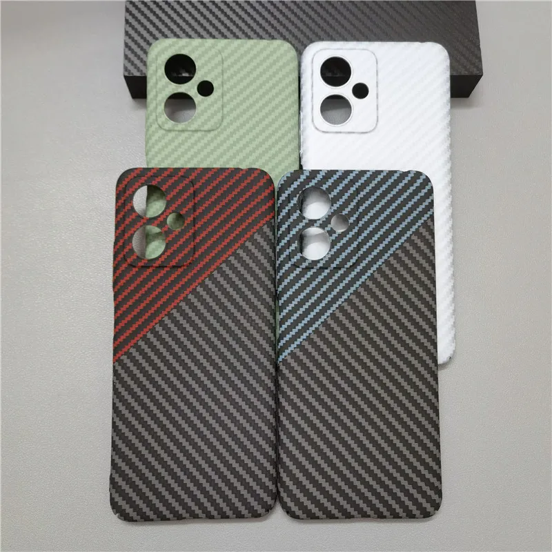 For Xiaomi Redmi Note 12 13 Pro Plus Case Hard carbon fibre Slim Protective Back Cover Case For Redmi Note13 Note12 13Pro Shell