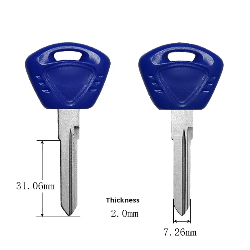 トライアンフバイクキー、トライアンフに適しています、フロッグプリンスローケットt100、800、900、盗難防止チップ、600、675
