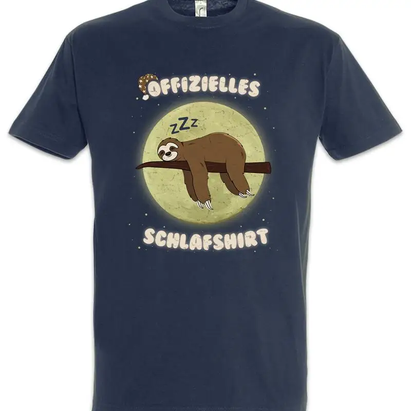 Sleep shirt t sloth sleeper rest bed gift fun