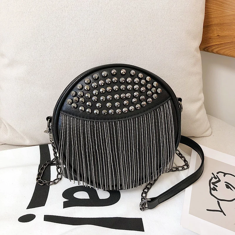 

Female Tassels Shoulder Crossbody Messenger Bag 2023 Fashion Sac A Main Handbags Women's Bags Travel Purse High Quality