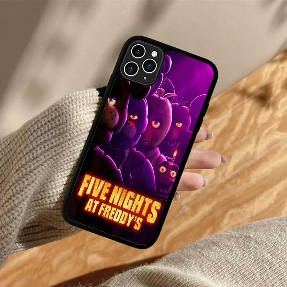 FNAF F-Five N-Nights At-Freddys Phone Case Silicone PC+TPU For Samsung S10 20 30 22 23 24 Plus Lite Ultra Cover