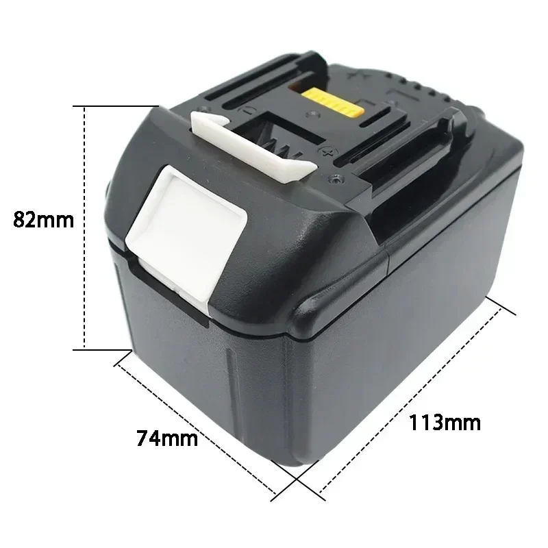 8Pcs BL1890 Lithium Battery Case PCB Charging Protection Circuit Board Shell Boxs BL1860-15 For Makita 18V 9.0Ah Sticker Housing