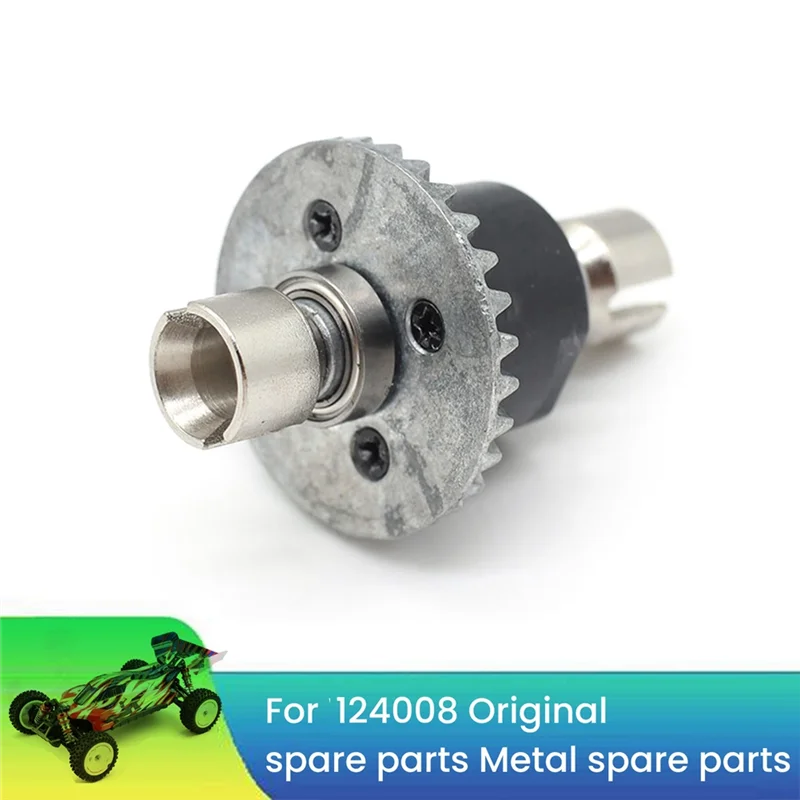 Diferencial ABWE-124008-2728 para Wltoys 1/12 124008 124010 DIY RC Car Upgrade Parts
