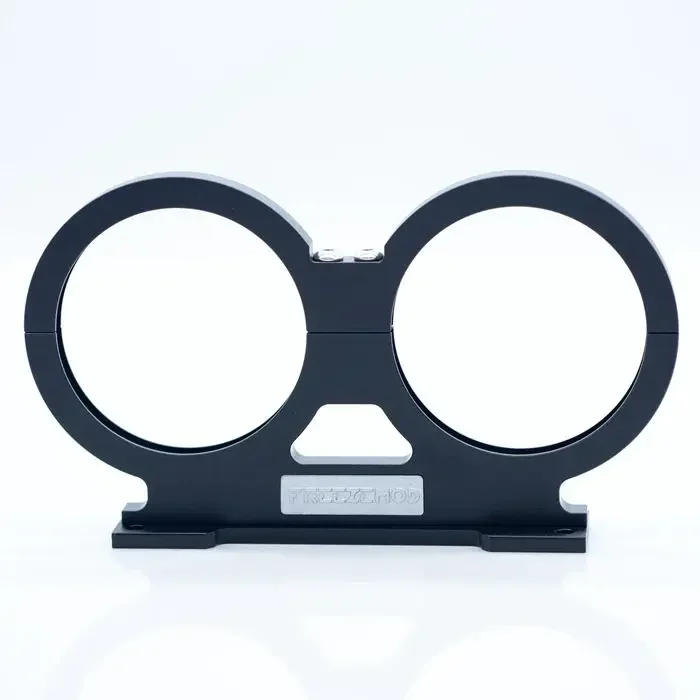 FREEZEMOD doppio serbatoio dell'acqua fibbia fissa staffa metallica completamente in alluminio 50mm 60mm cilindrico. SXKJ-C8