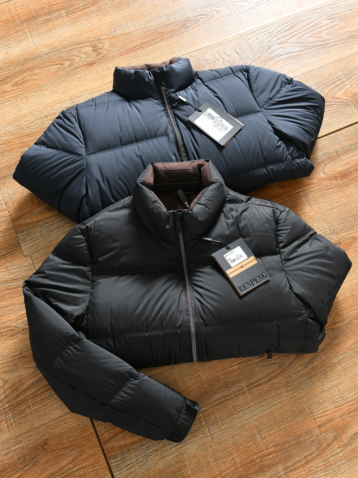 

High-End Windproof Waterproof 85 Duck down Winter Men's Outdoor Casual Thick Warm Stand Collar down Jacket City Leisure