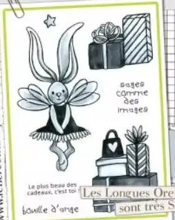 French Girl Clear Stamp Seal For DIY Scrapbooking Album Decorative Clear Stamp  A8004