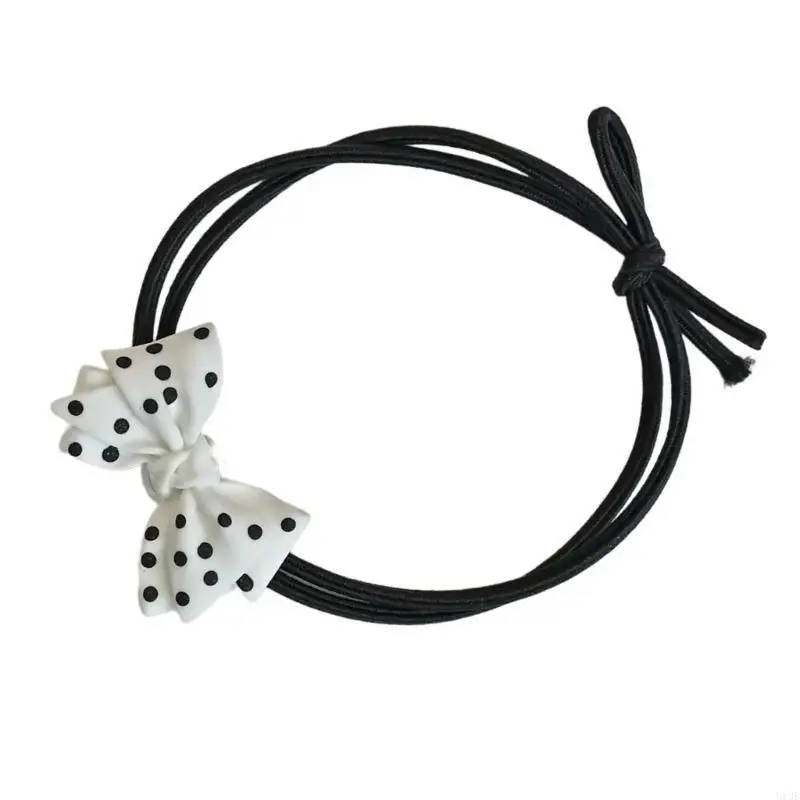 Bowknot barrettes pontilhas cabelo