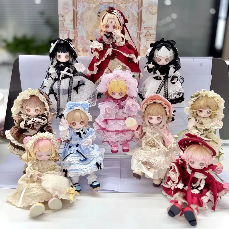 

Kiseki Vintage Treasures Series Mjd слепая коробка 1/12 подвижная кукла Bjd коллекция модель украшения игрушка Kawaii подарки на день рождения игрушка