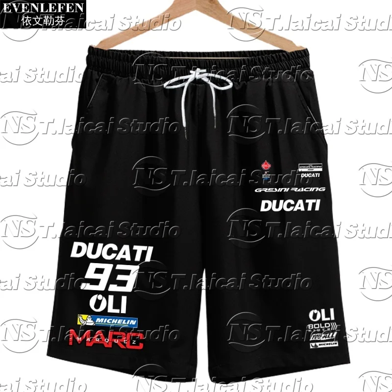 

Marquis 93 Motorcycle Gresini Racing Cycling Suit Quick Drying Short Pants Men's Breathable Casual Sports Cycling Mid Pants Moto