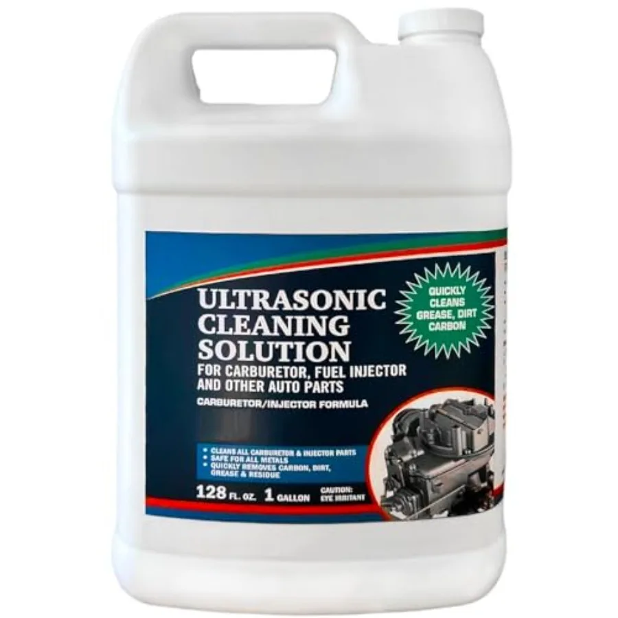 

Ultrasonic Cleaner Solution for Carburetors and Engine Parts. Concentrated Washing Compound for use in Ultrasonic Machines and