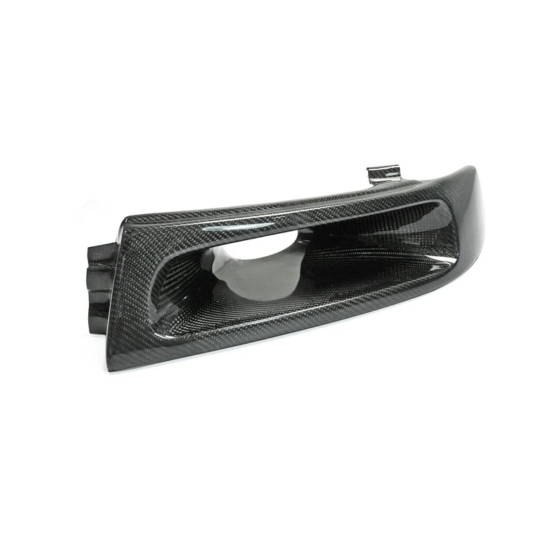ألياف الكربون لميتسوبيشي إيفولوشن EVO 5 6 المصد الأمامي تنفيس المصباح أنابيب الهواء LHS