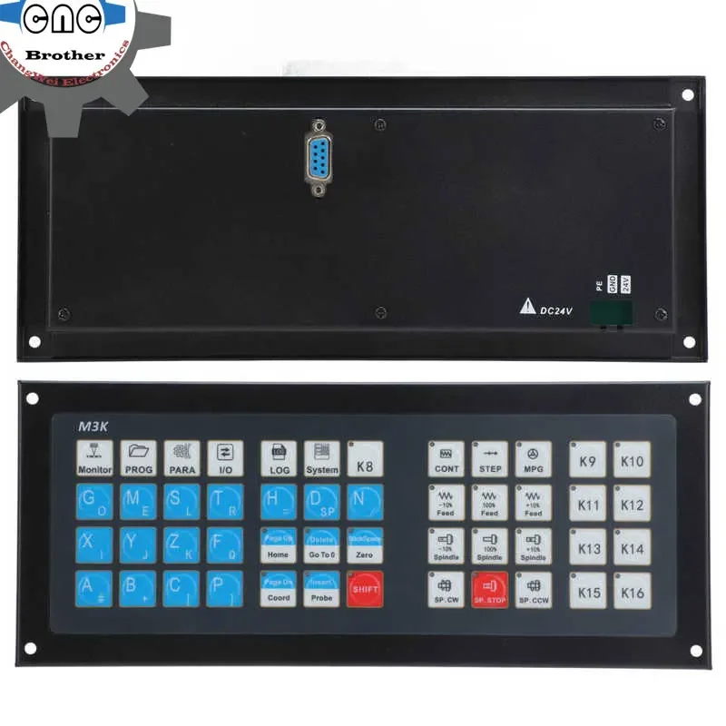 Free shipping MDCS EXPERT M350 3-Axis 4-Axis 5-Axis Motion Controller Expansion Keyboard M3K Button panel New