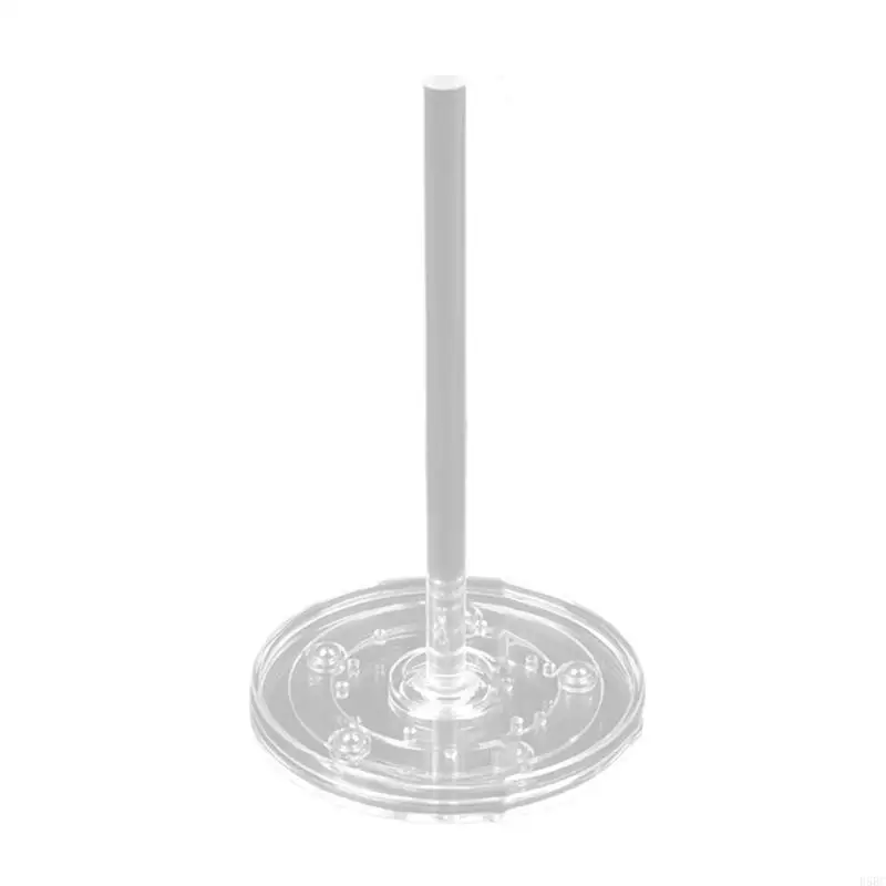 Rotating Yarn Holder for Crocheting Clear ABS Yarn Stand Yarn Dispenser Thread Spool Holder for Knitting Weaving Project