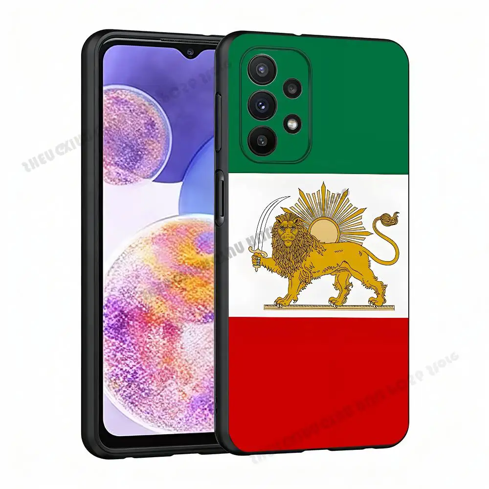 Iran Flag and Emblem Silicone Protect Case For Samsung A21 31 51 53 20 22 30 32 42 50 70 Cover