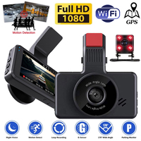 Car DVR WiFi Full HD 1080P Dash Cam Rear View Vehicle Camera Drive Video Recorder Night Vision Auto Dashcam GPS Car Accessories