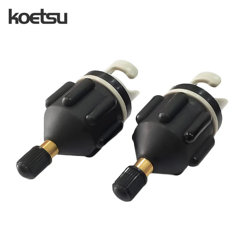 KOETSU Sup Board Accessories Inflatable Pump Air Valve Adapter Inflatable Fishing Boat Assault Boat Rubber Boat Car Inflatable