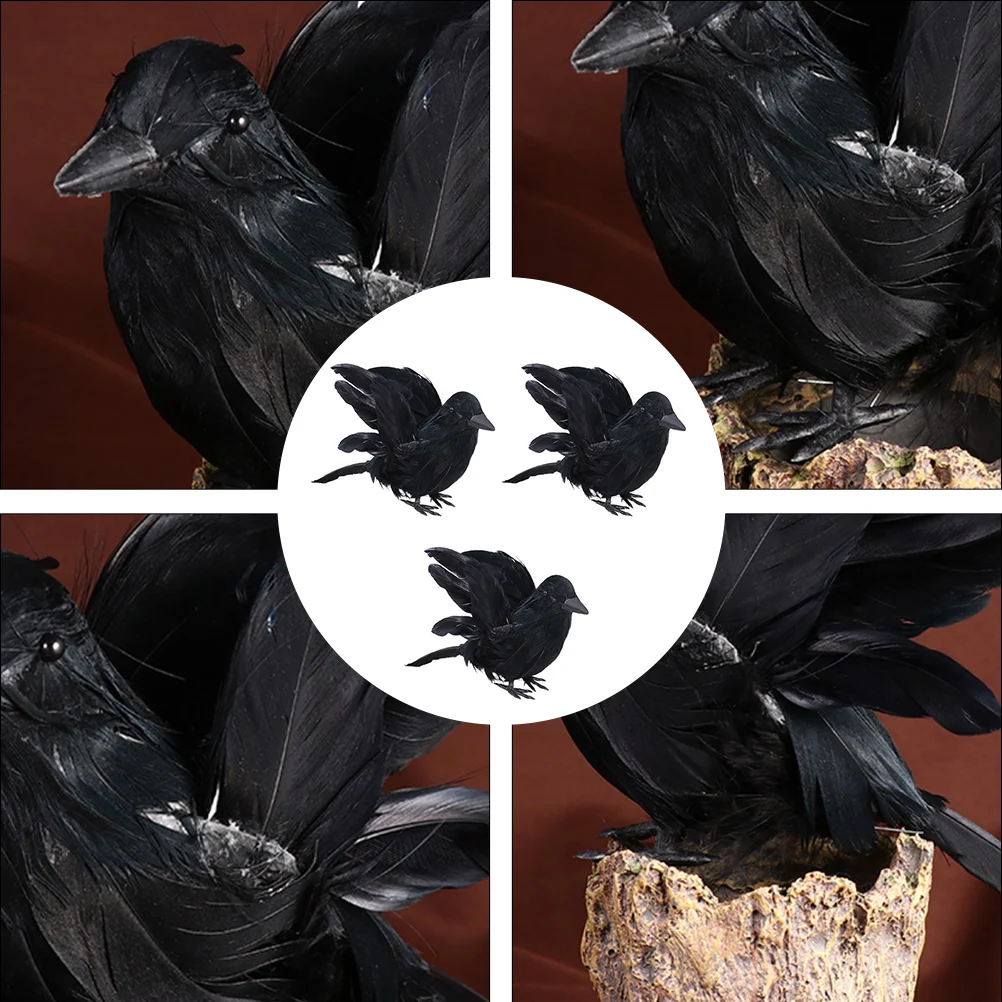 

3 Pcs Desktop Decoration Decoration Durable Halloween Desktop Display Reusable Statue Gardening Supplies