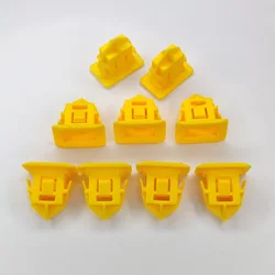 30pcs Car Guard Plate Snap Clips For Volvo S40 C30 S80 S60 Lower Door Side Skirt Edge Beam Bottom Edge Rivets Auto Accessories