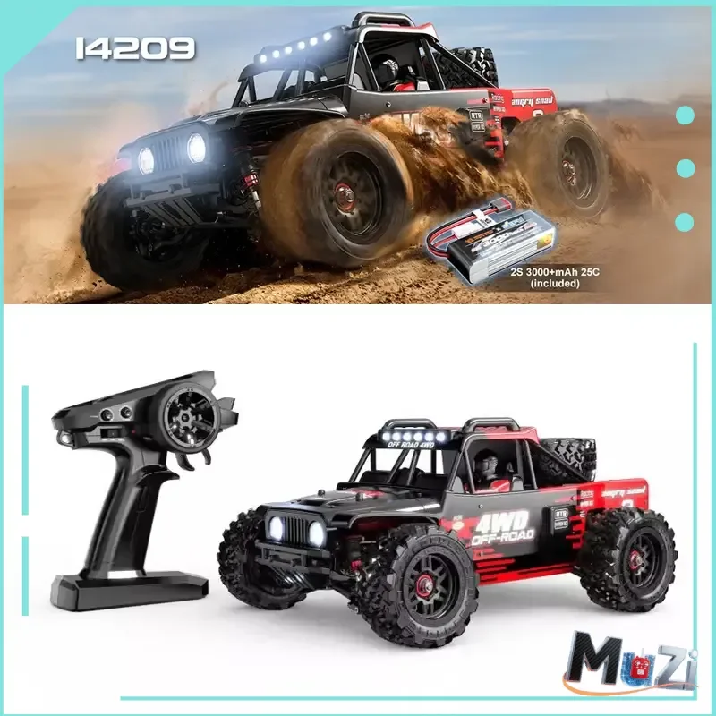 

MJX 14209 1/14 43 км/ч Радиоуправляемый автомобиль Бесщеточный Hyper Go 2,4g 4wd Электрический автомобиль с дистанционным управлением Внедорожный гоночный радиоуправляемый грузовик Игрушка Подарок на день рождения
