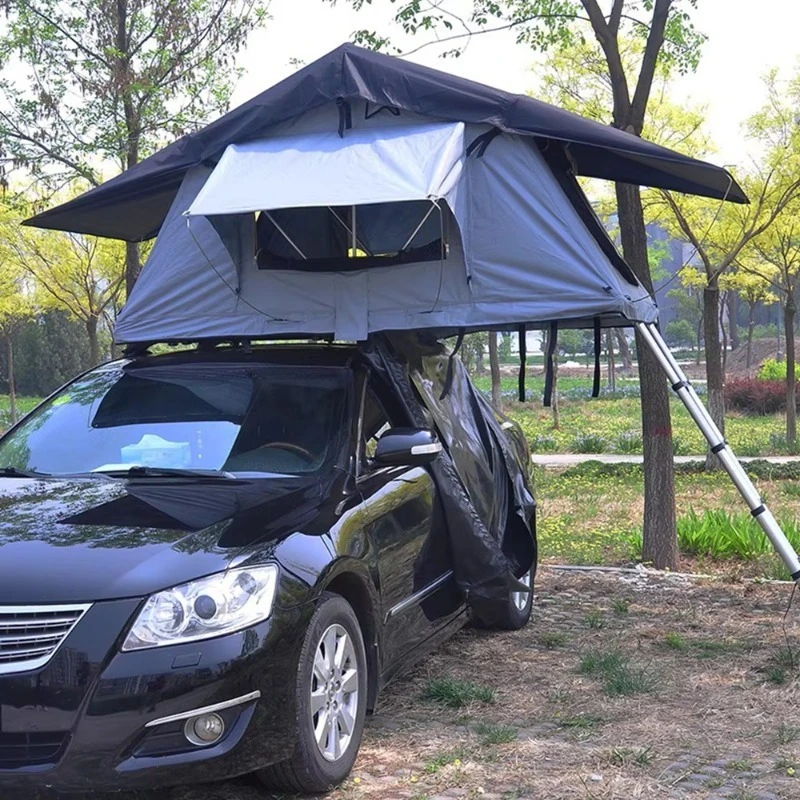 Off-Road Camper Fold Out Waterproof Softshell Trailer Camping Rooftop Tent Foldable Roof Top Tent