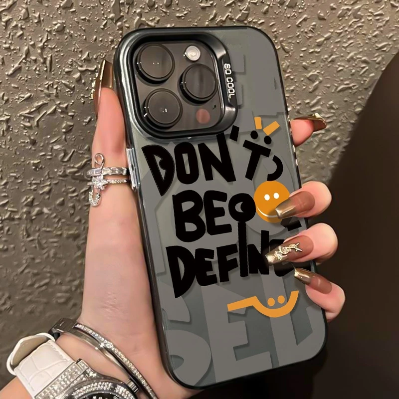 لا تتخلى أبدًا على حافظة هاتف الرسالة لهاتف سامسونج A56 حافظة لهاتف سامسونج A36 A16 A55 A53 A54 A52 S25 Ultra S24 Plus S23 S21 FE S22