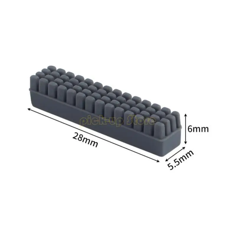 

Q5WA 3D Printer Nozzle Cleaning Brush for P1P Silicone Reusable Nozzle Brush