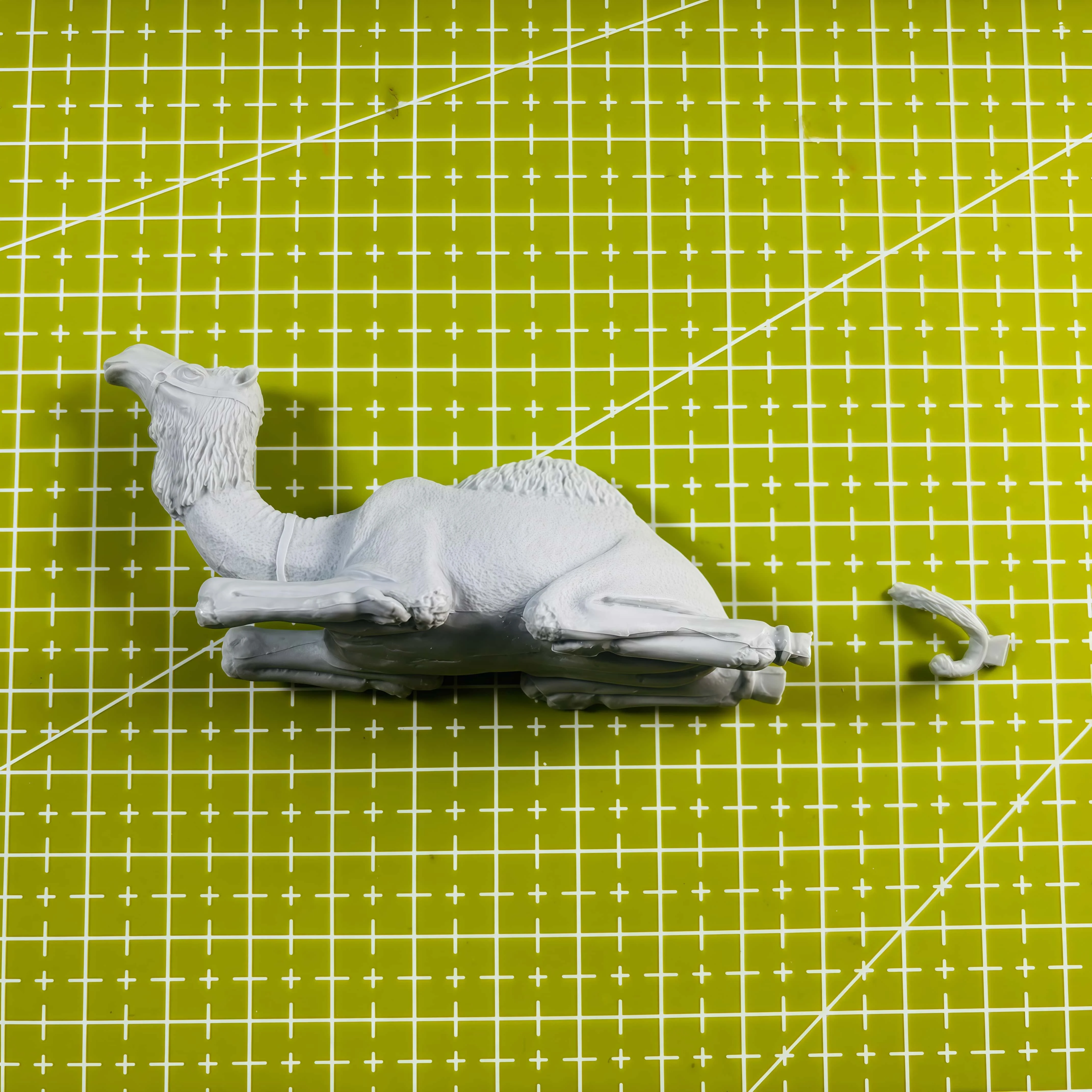 1/35 Casting Resin Model Assembly Kit, GK, Desert Camel North African Scene Model, Unpainted