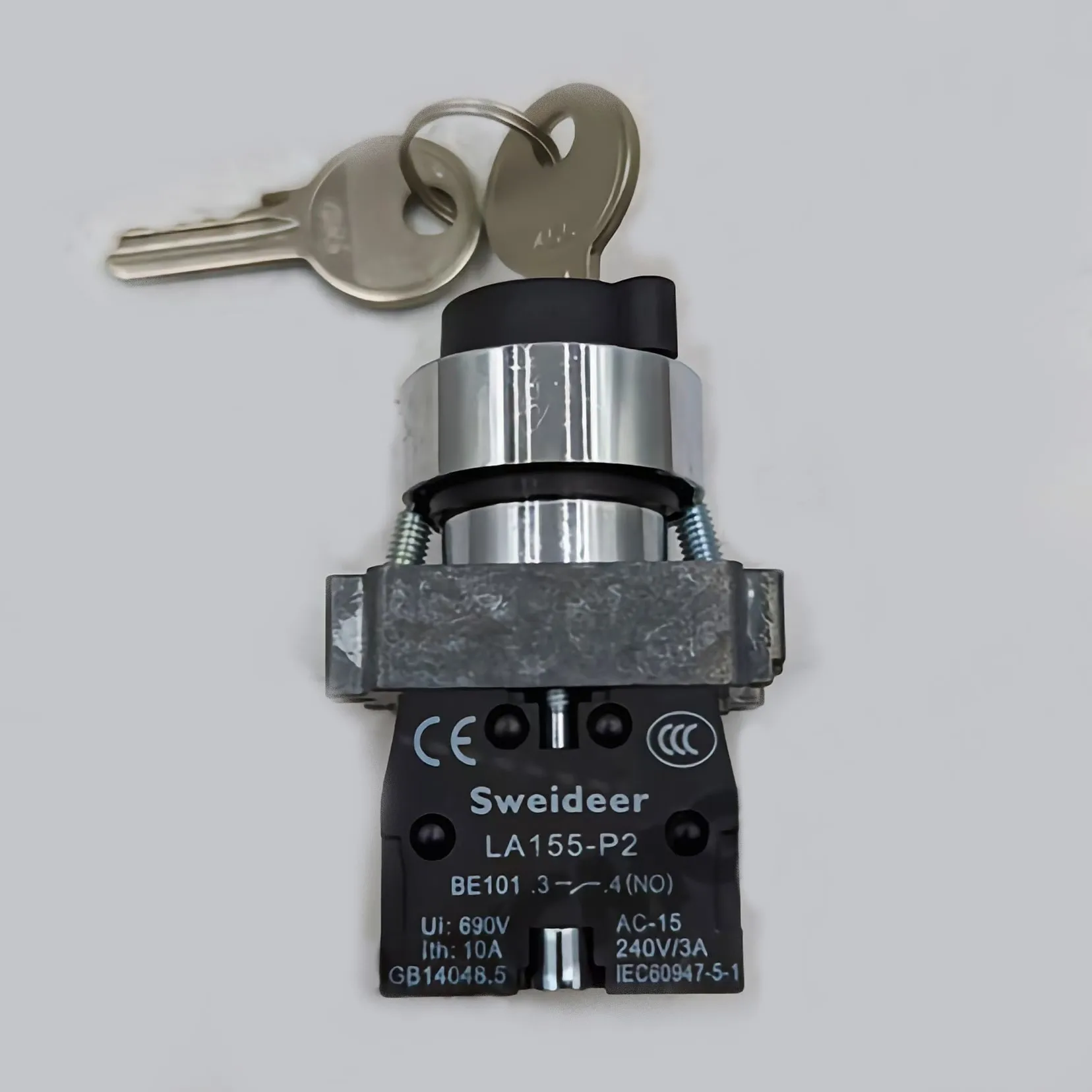 Start switch LA155-P2; XCMG XSM220/XS202J roller ignition lock key; Ignition switch LA155-P2